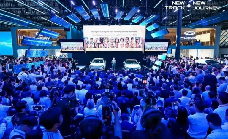 CHERY prepara anuncios, lanzamientos y pruebas en vivo para el Auto Show de China