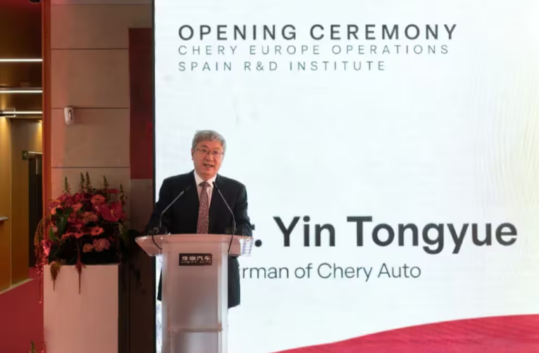 Chery instala en Barcelona su primera planta fuera de China